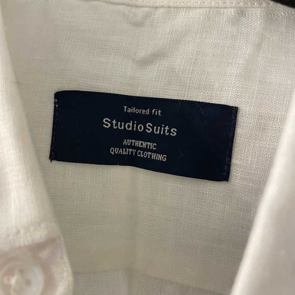 Studio Suits Men’s Custom Pure Linen Suit + custom linen shirt - Picture 14 of 16